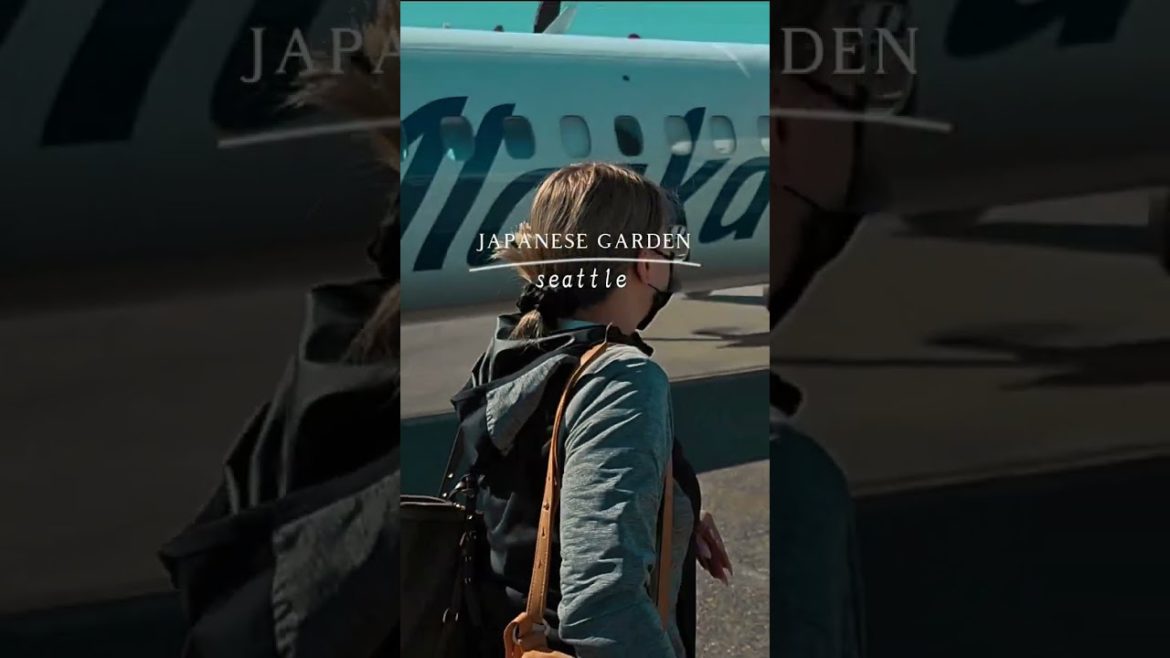 Seattle mini vlog 🍂 Japanese garden beautiful, calm & peaceful Japanese travel. 🇯🇵✈️