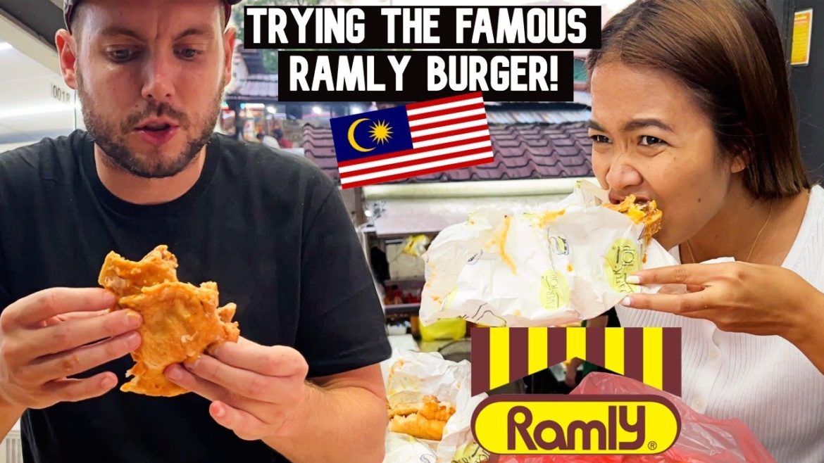 Trying Malaysia's Famous Ramly Burger 🇲🇾 Trying Malaysia's Famous Ramly Burger 🇲🇾