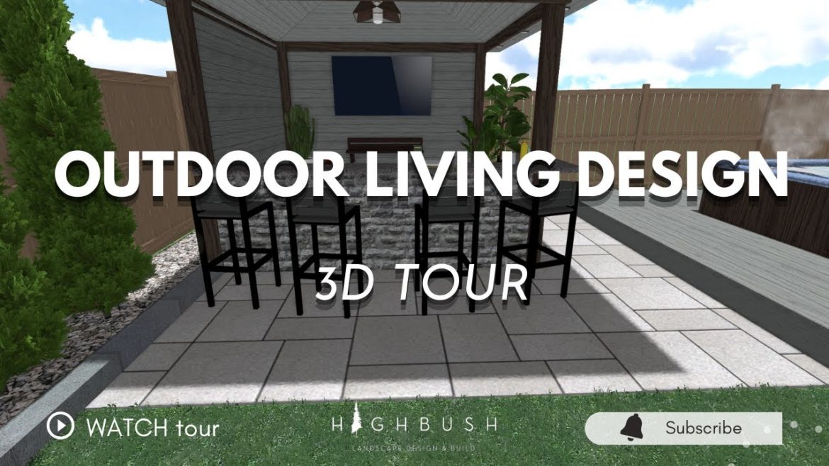 Outdoor Living & Backyard Landscape Design | 3D TOUR