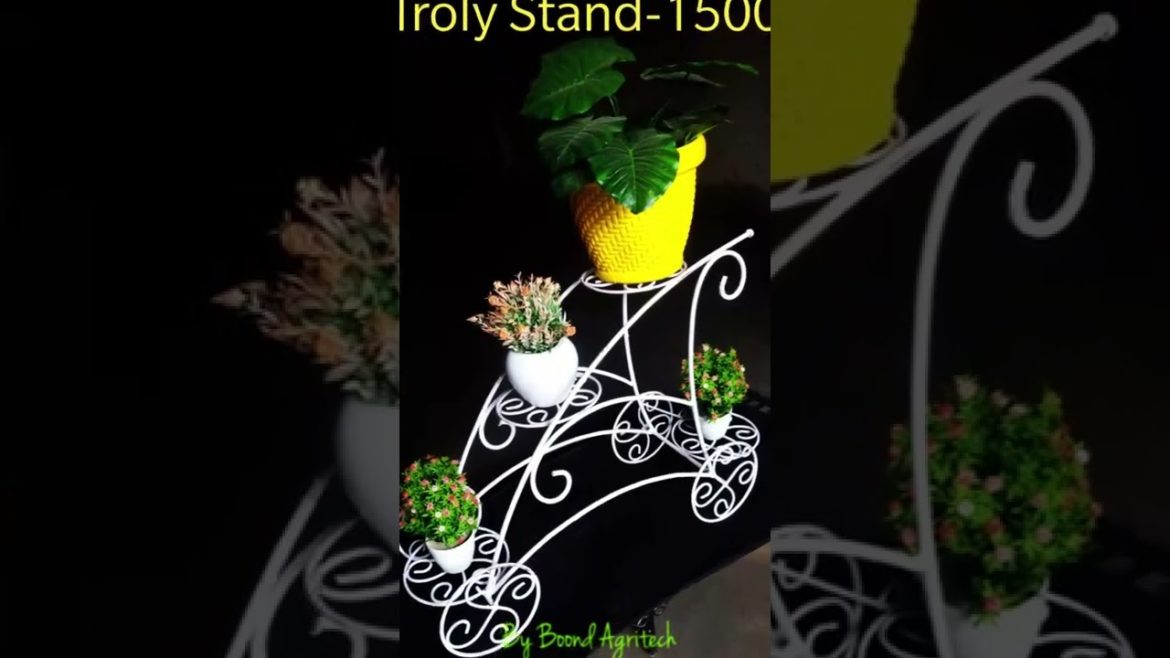 Planters/Pots/ Planter Stand / Mettle Designer Stand/ Garden Planter Stand (Home Gardening)