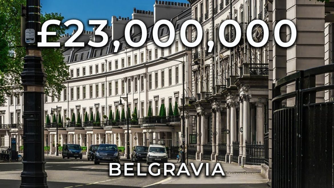 Touring a £23,000,000 Belgravia Townhouse with a Waterfall | London Real Estate