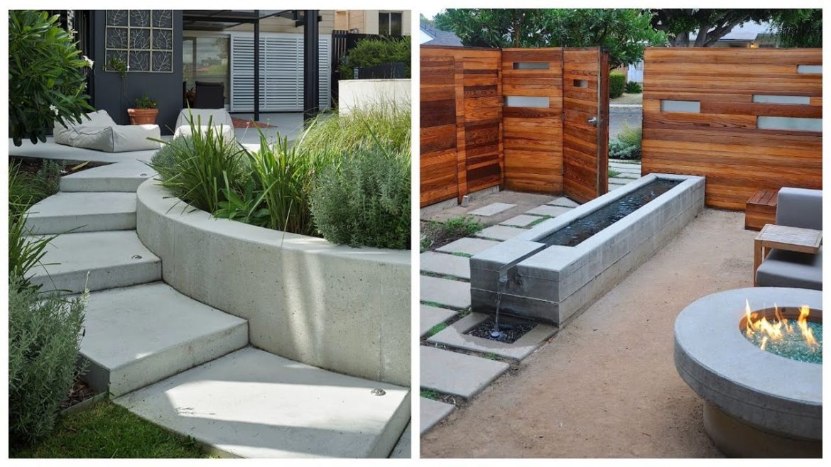 Front and back yard of the house! 120 beautiful landscape design ideas!