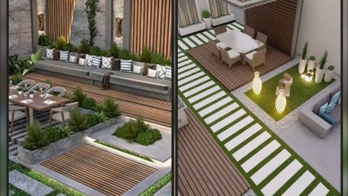Modern Backyard Decoration Ideas 2022 | Plants Decoration | Seating Area | Garden Landscaping