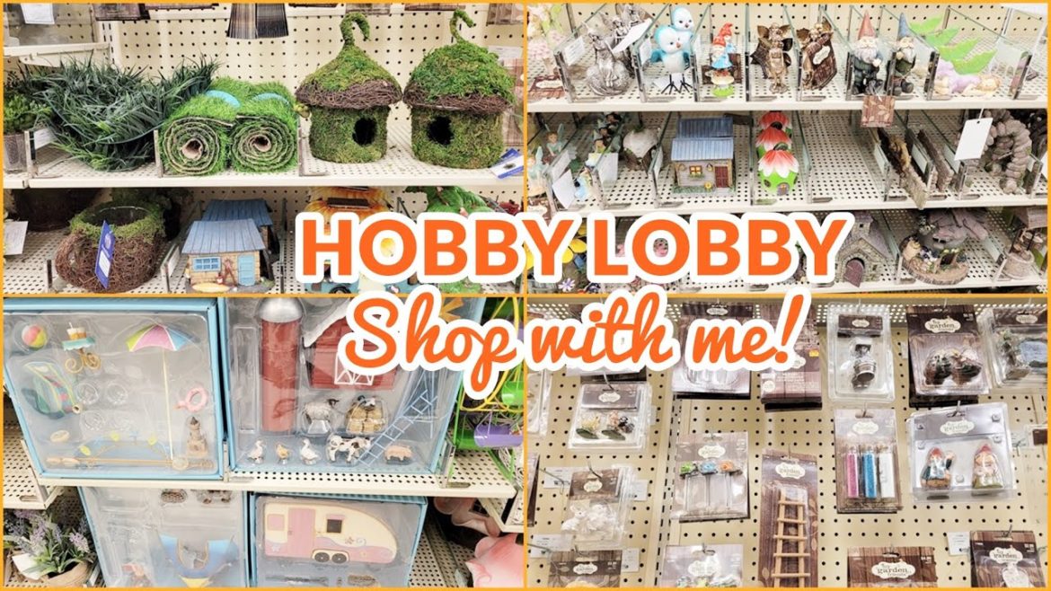 HOBBY LOBBY FAIRY GARDEN DIY CRAFT SUPPLIES SHOP WITH ME! HOBBY LOBBY FAIRY GARDEN DIY CRAFT SUPPLIES SHOP WITH ME!
