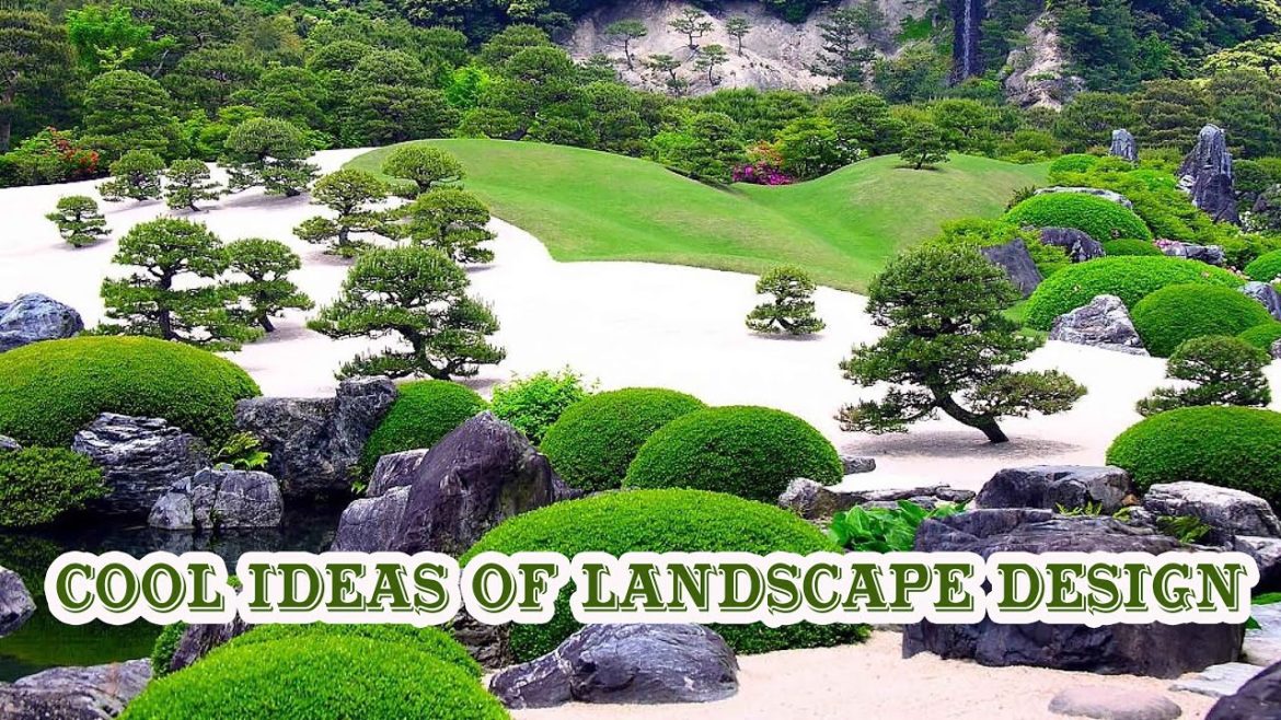 Landscape design | The garden near the house - cool ideas of landscape design