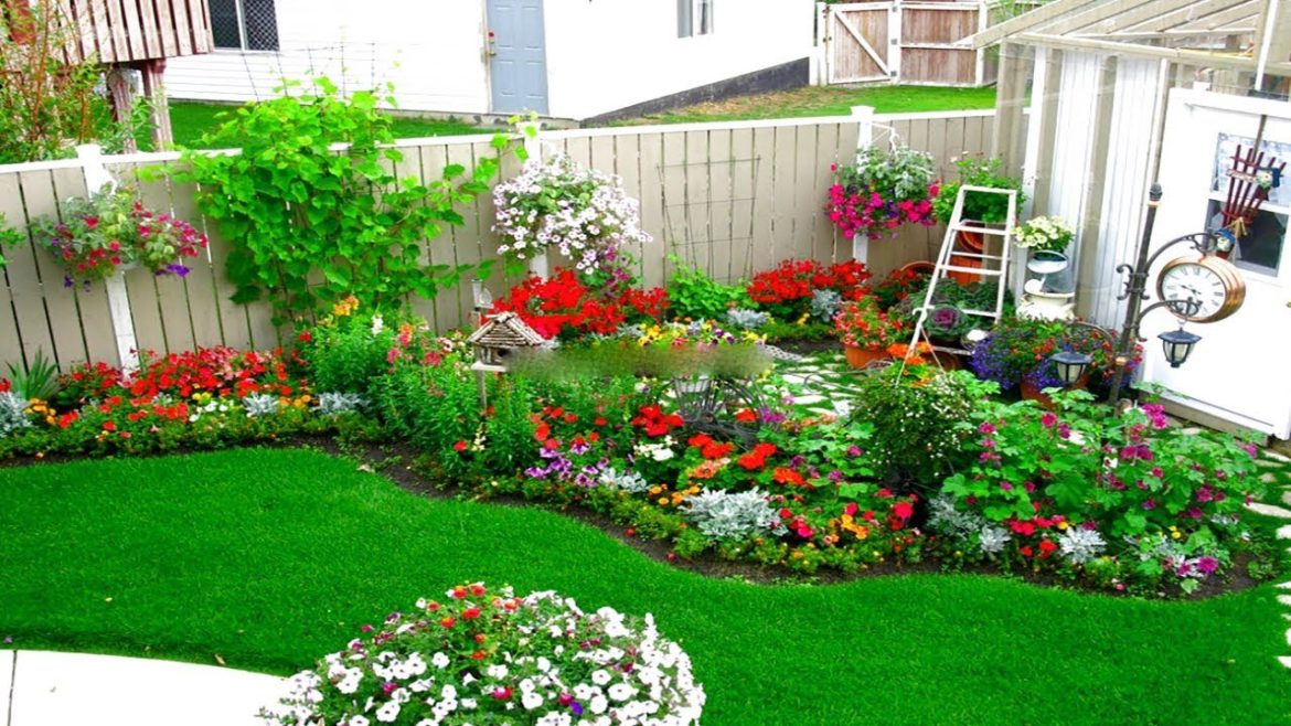 Corner Garden Design Ideas | Small Garden and Flower Design Ideas | landscape a Corner Garden