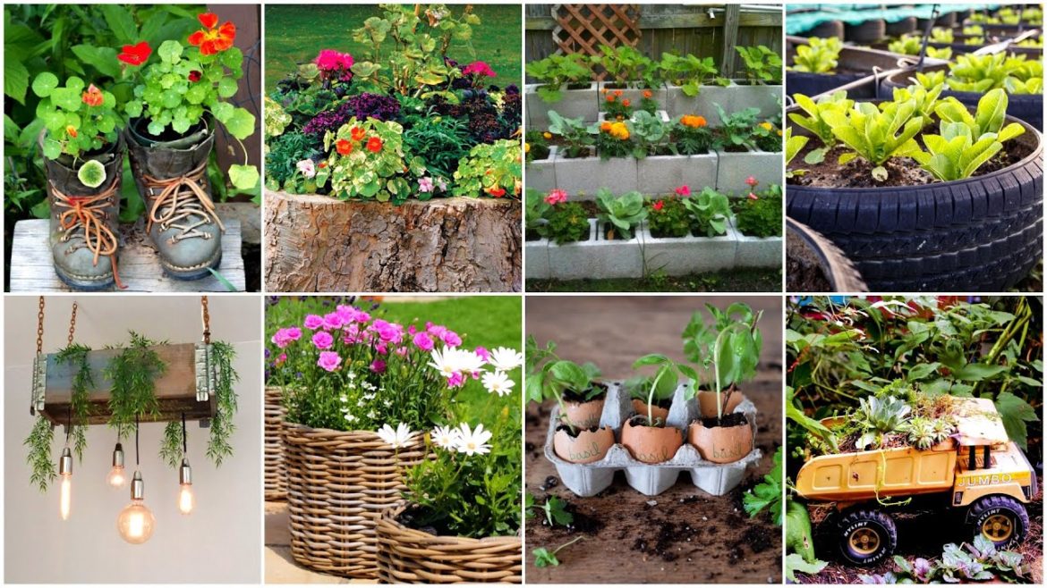 23 Repurposed Planter Ideas For Your Home & Garden 23 Repurposed Planter Ideas For Your Home & Garden