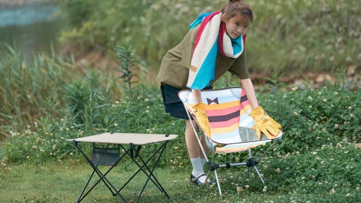 Mobi Garden Product - Folding Chair LAID-BACK CAMP ( YURU CAMP )