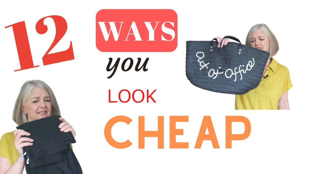 How To NOT Look CHEAP Over 50  *12 Pieces To Get RID OF NOW*        My over 50 Fashion Life