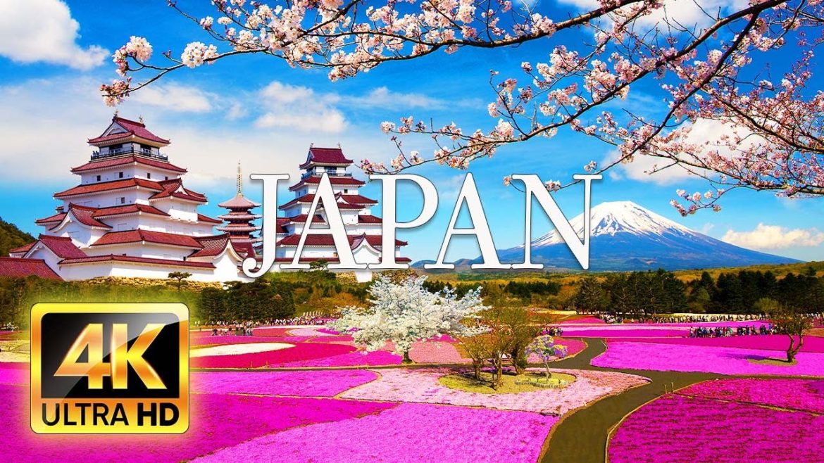 JAPAN 4K | Relax Your Mood With Pleasant Music And Beautiful Nature
