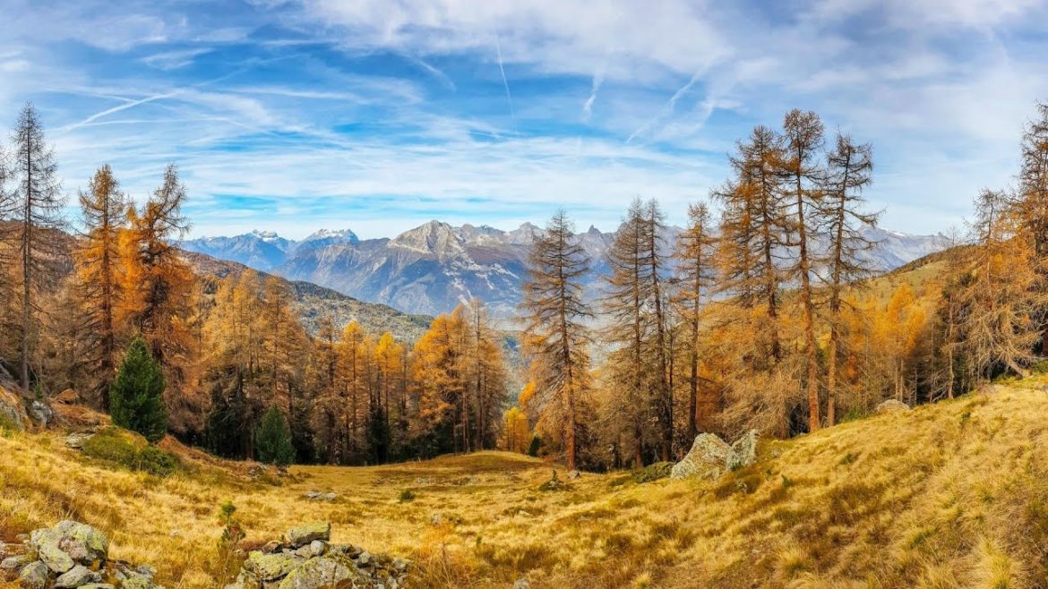 Hiking in Switzerland | Around Mont Gond from Haute-Nendaz to Siviez | Canton Valais | 2022 (4K)