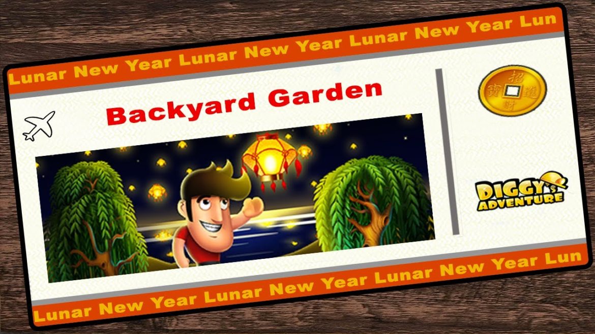 [~Lunar New Year~] #4 Backyard Garden - Diggy's Adventure