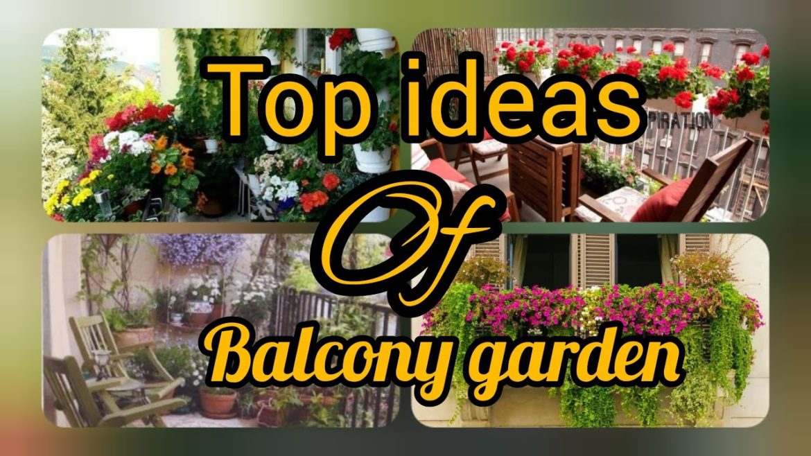 SMART BALCONY GARDEN IDEAS | Garden Aesthetic SMART BALCONY GARDEN IDEAS | Garden Aesthetic