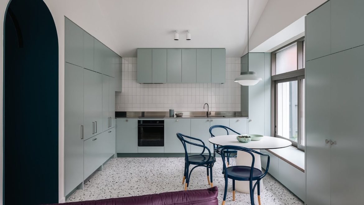 An Architect's Own Calming and Compact Family Home