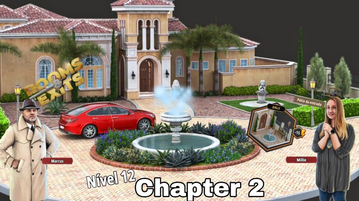 Rooms and exits 🙉 Chapter 2 level  12 front yard - walkthrough