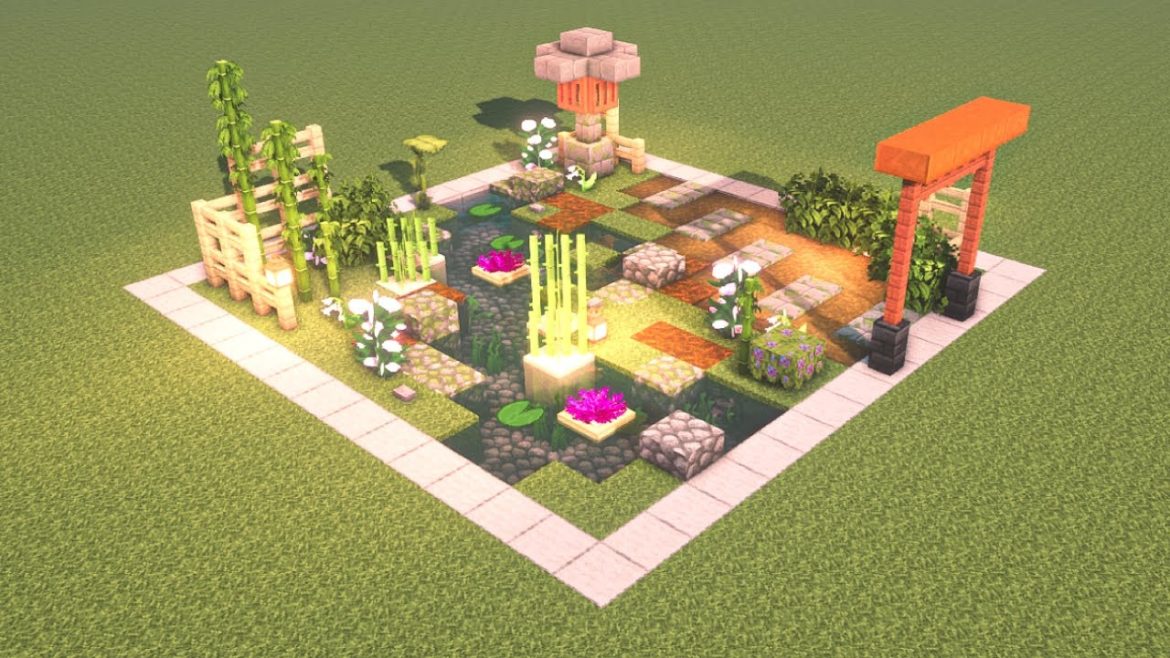 Minecraft 1.18 | How to Build a Japanese garden