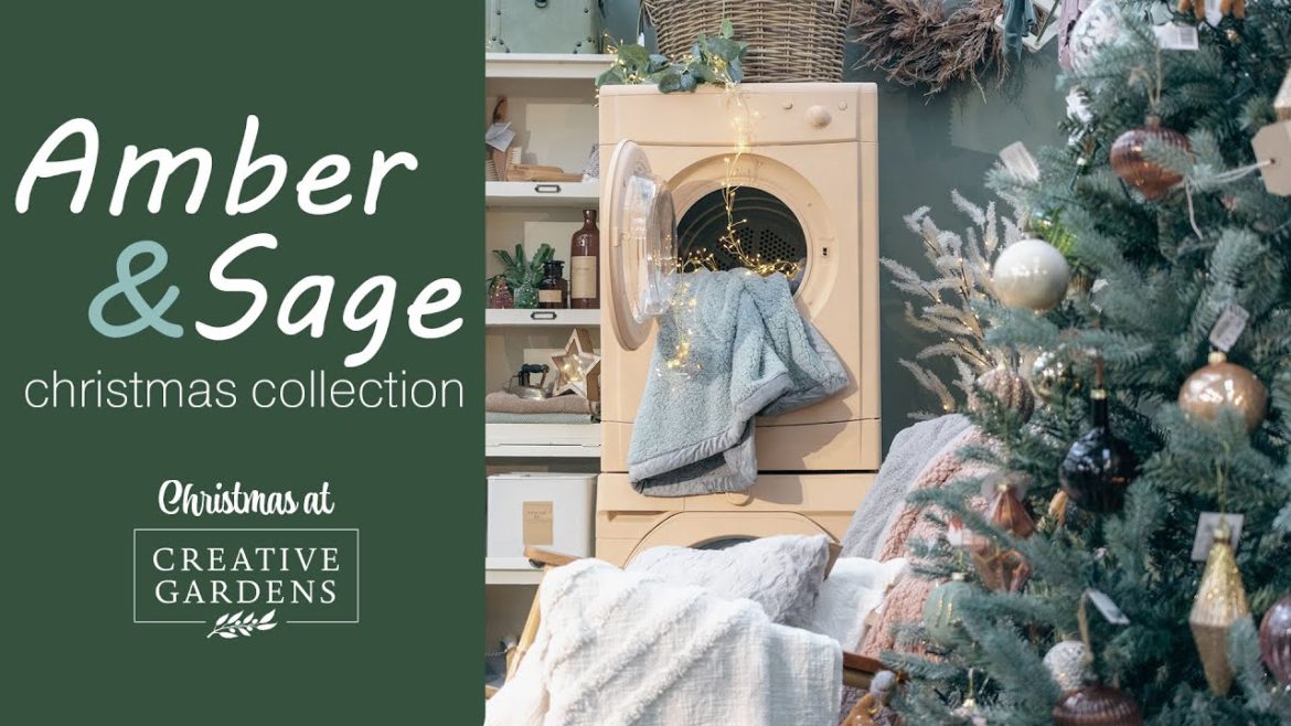 Our Amber & Sage Christmas Theme| Christmas at Creative Gardens | Christmas Inspiration