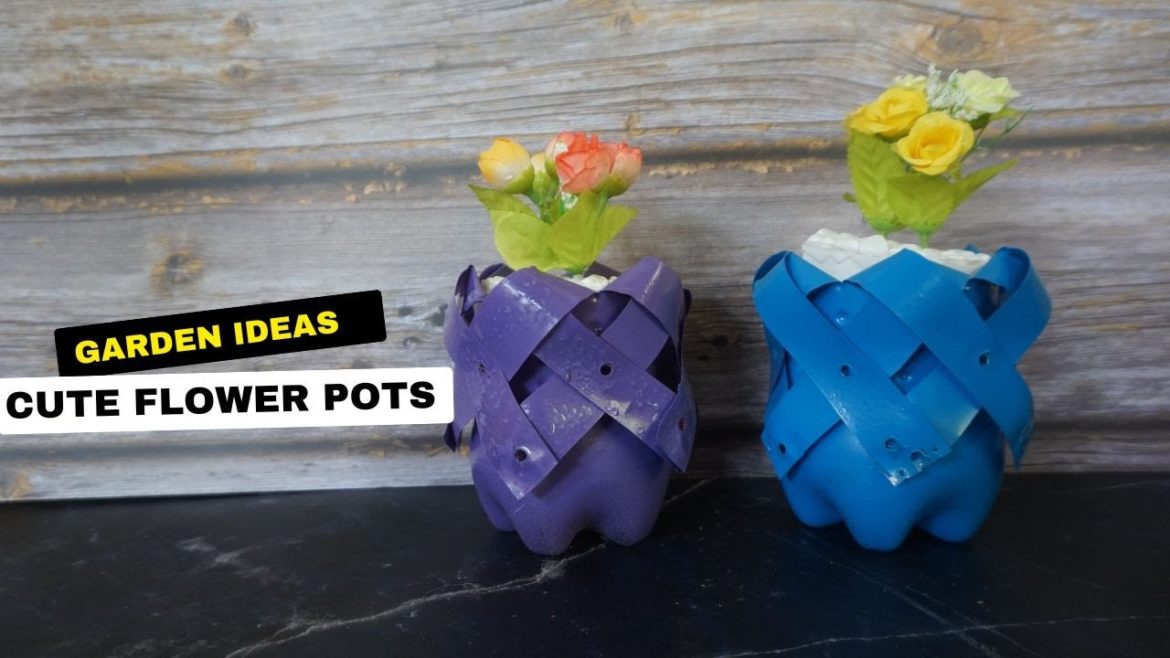 Brilliant Ideas - Recycling Plastic Bottles to Make Beautiful Planter Pot For Your Garden
