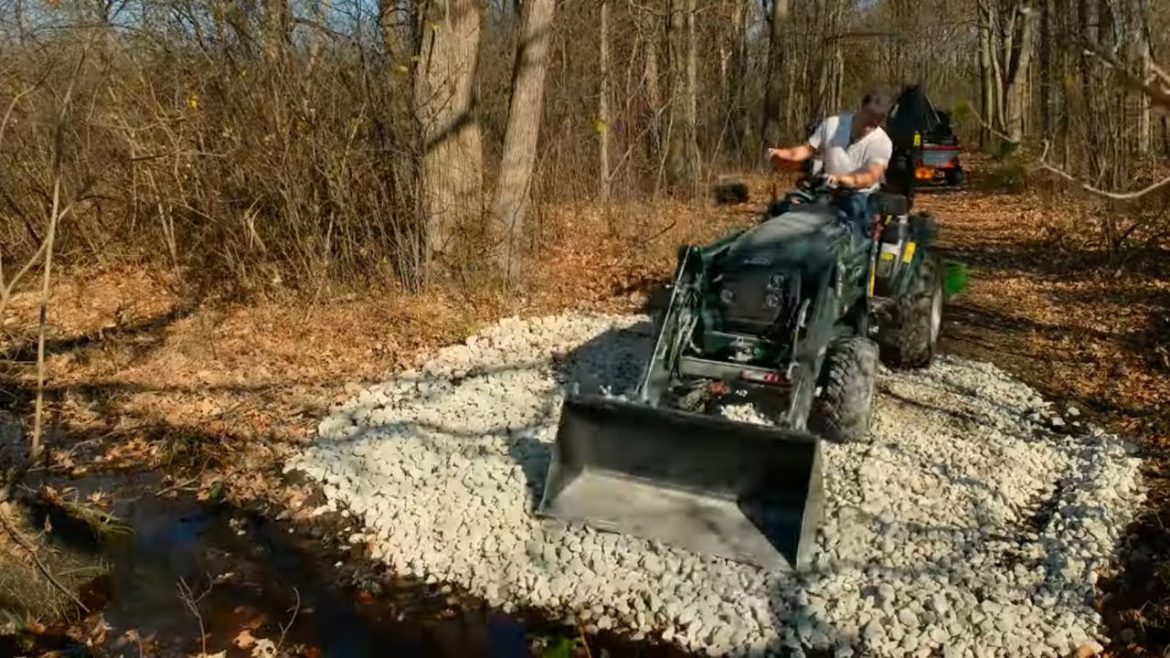 CAN I BUILD A STONE BRIDGE ACROSS THIS CREEK?