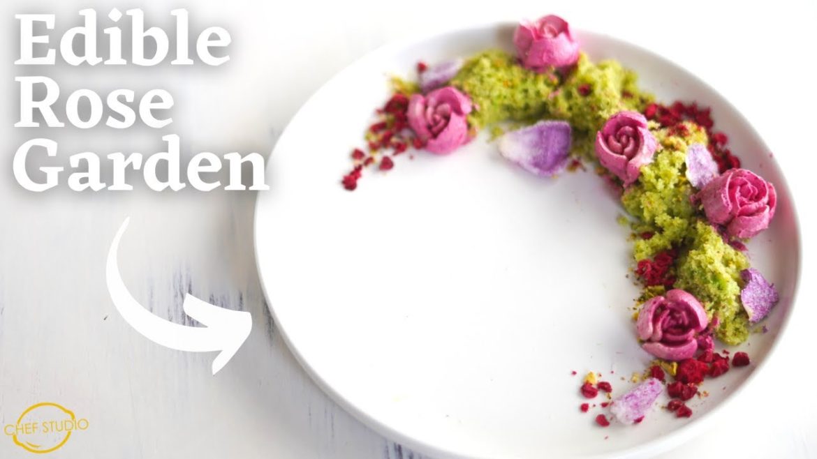 I Turned this Cake into an Edible Rose Garden