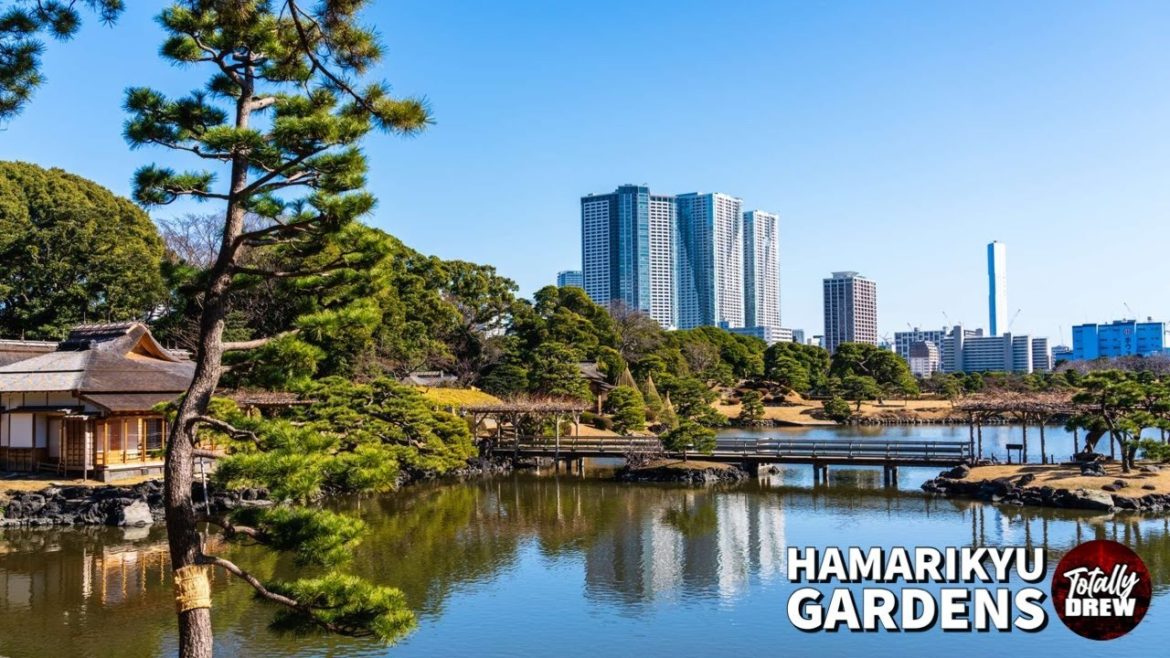 HAMARIKYU JAPANESE EDO PERIOD STYLE GARDENS | Tokyo Tourist Destinations