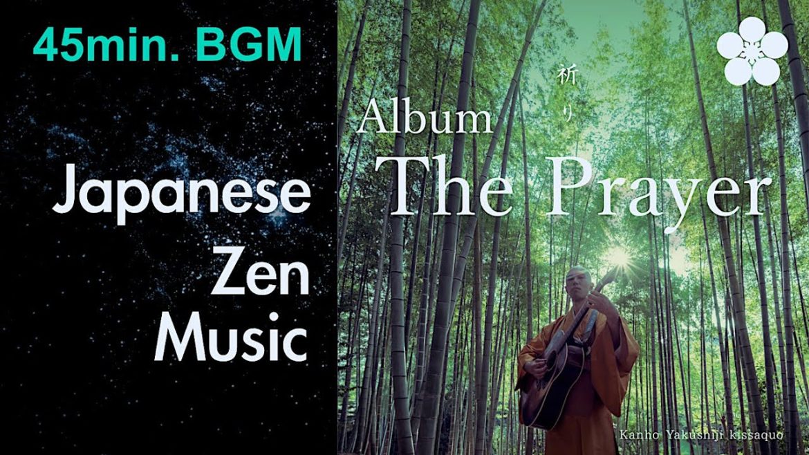Heart Sutra MUSIC from Album"The Prayer" /Kanho Yakushiji -Japanese Zen music-[For Relax][45min BGM]
