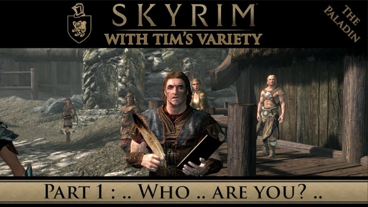 Skyrim Paladin, Part 1 : .. who .. are you? ..