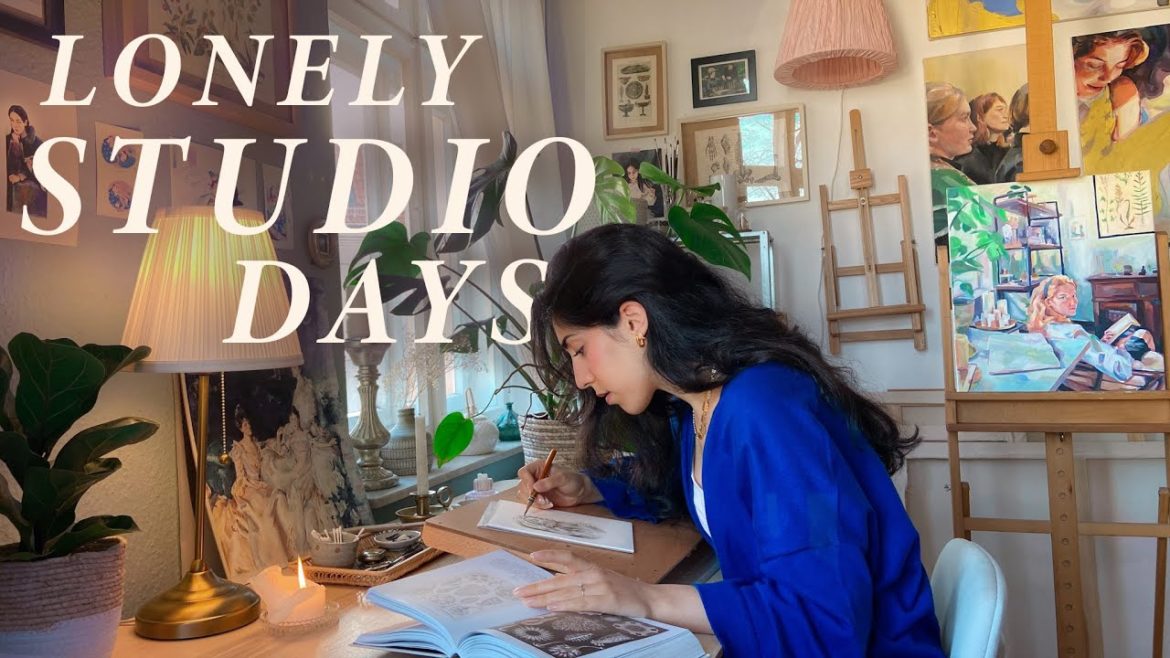 Something that keeps us Alive 🕯️Portrait Drawing, Gem & Book Store🔮 Cozy Art Vlog Something that keeps us Alive 🕯️Portrait Drawing, Gem & Book Store🔮 Cozy Art Vlog