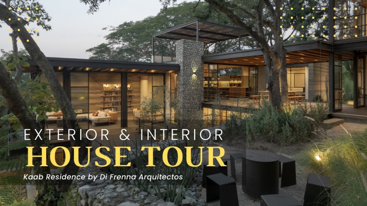 Kaab Residence – House Design With a Variety of Existing Plants and Trees on Site Kaab Residence - House Design With a Variety of Existing Plants and Trees on Site