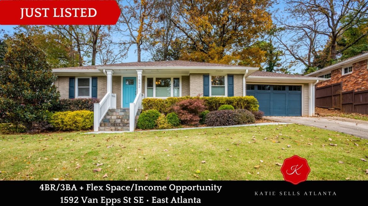 JUST LISTED | 4BR/3BA + Flex Space/Income Opportunity in East Atlanta