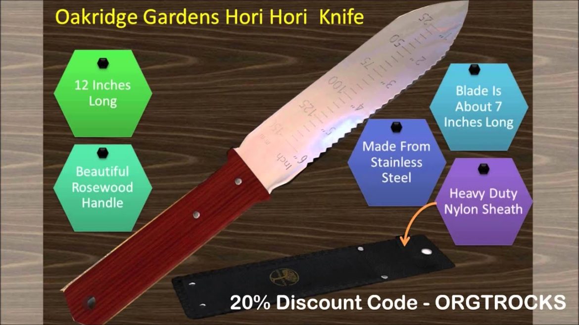 Hori Hori Knife By Oakridge Gardens Use By Master Gardeners