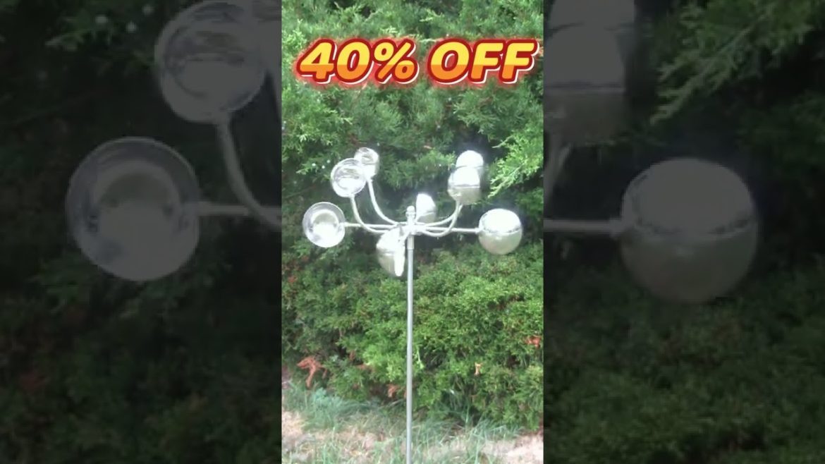Wind Spinners | Kinetic Wind Sculptures | Metal Yard Art | Garden Decoration