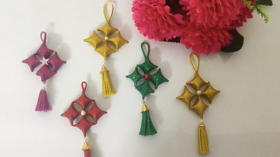 Christmas Ornaments Decoration 2022 | Wall Hanging | Christmas Tree Decoration Ideas at Home