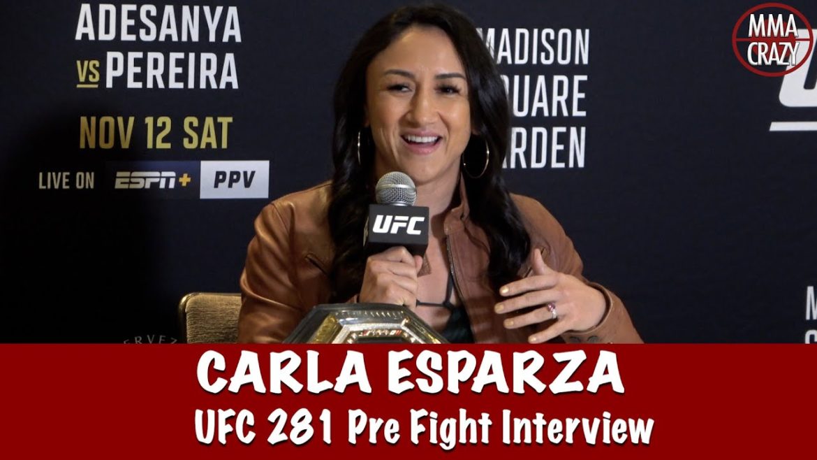 Carla Esparza on Zhang Weili “I plan on more of an exciting fight” at UFC 281 Carla Esparza on Zhang Weili “I plan on more of an exciting fight” at UFC 281