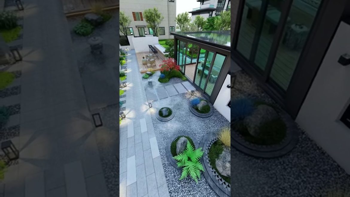 Small garden design idea #shorts