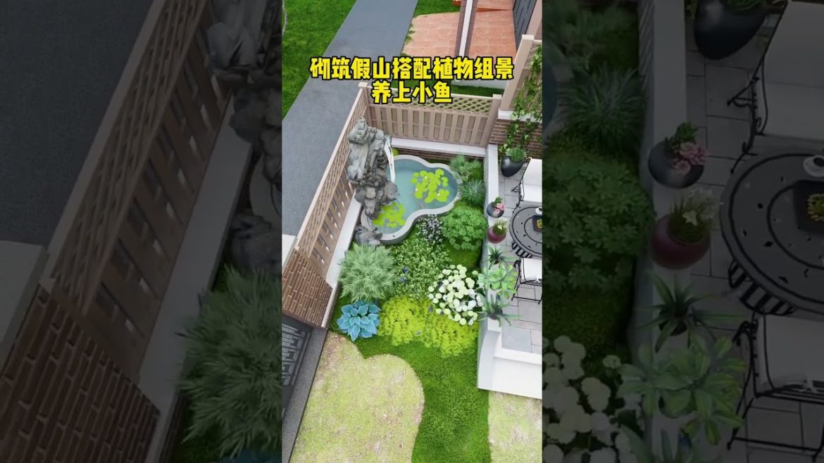 Small garden design idea #shorts