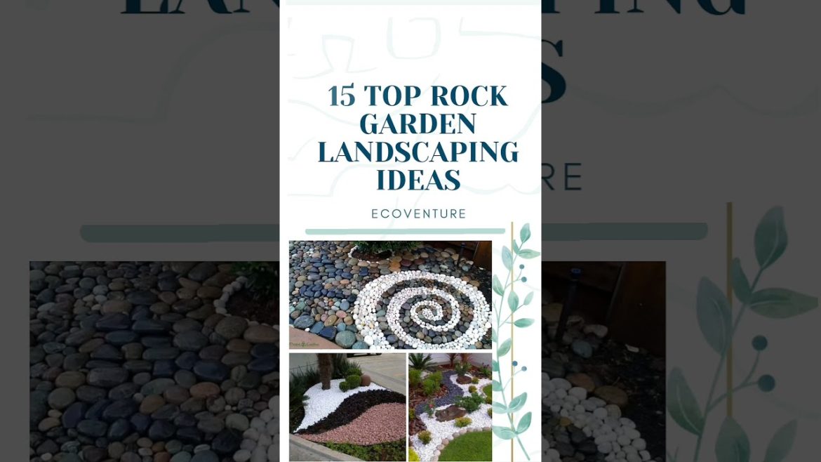 Creative Rock Garden Landscaping Ideas On Budget #shorts