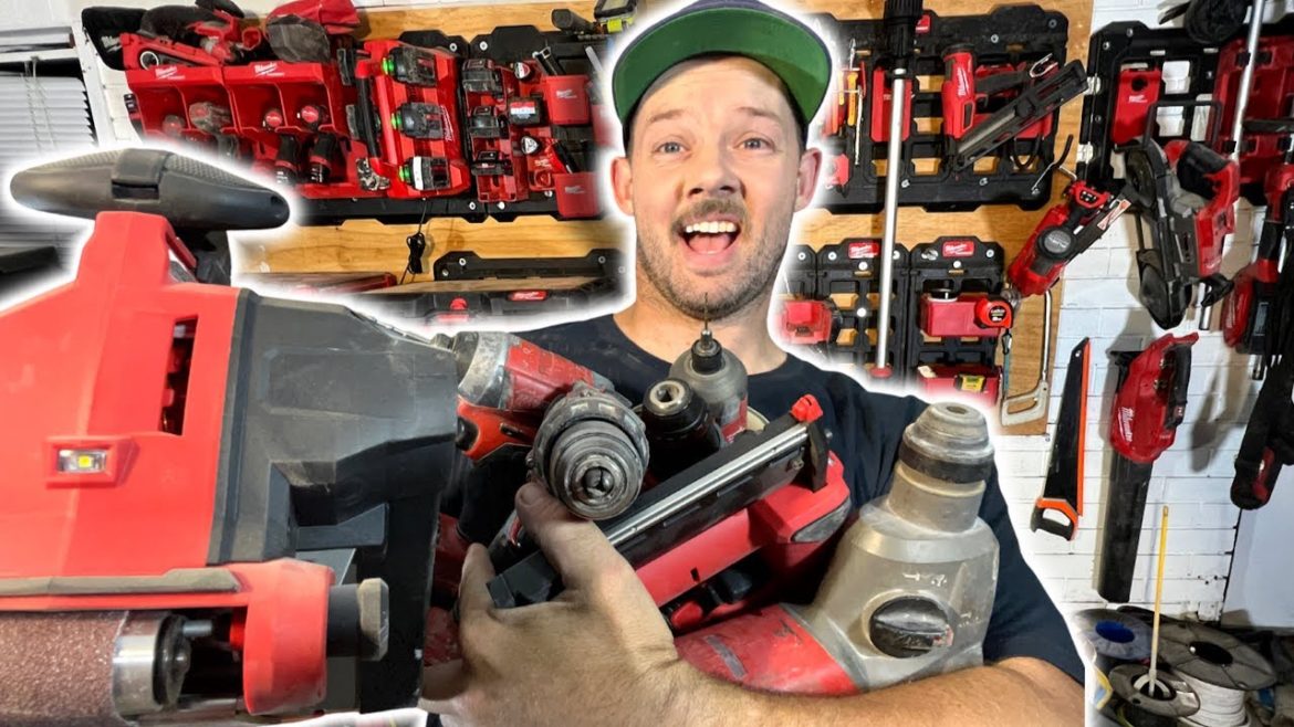 My Milwaukee PACKOUT wall setup! NEW mounts and accessories