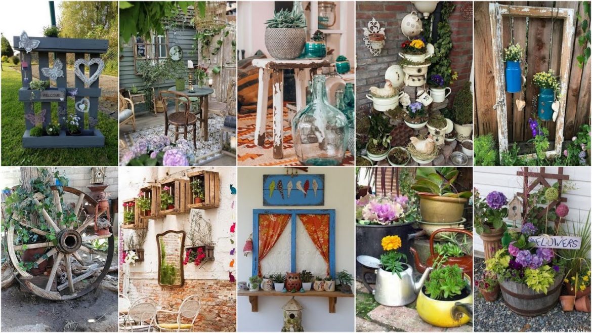 100 Vintage Garden Decoration Ideas | Vintage Decorations | Garden Ideas