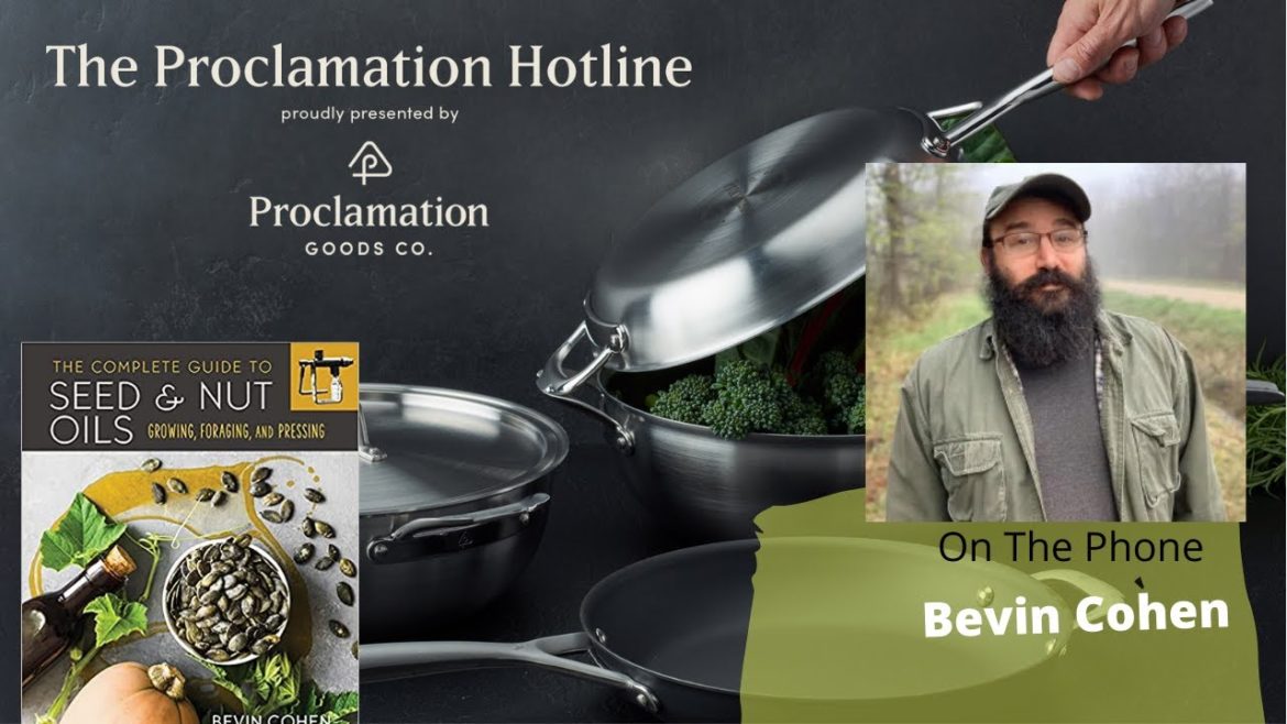 You can make your own cold press cooking oils at home Bevin Cohen explains why you should You can make your own cold press cooking oils at home Bevin Cohen explains why you should