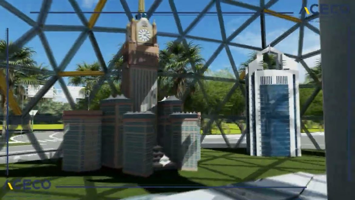Aceco Project - Render Modelling  - Garden Design - Land subdivision