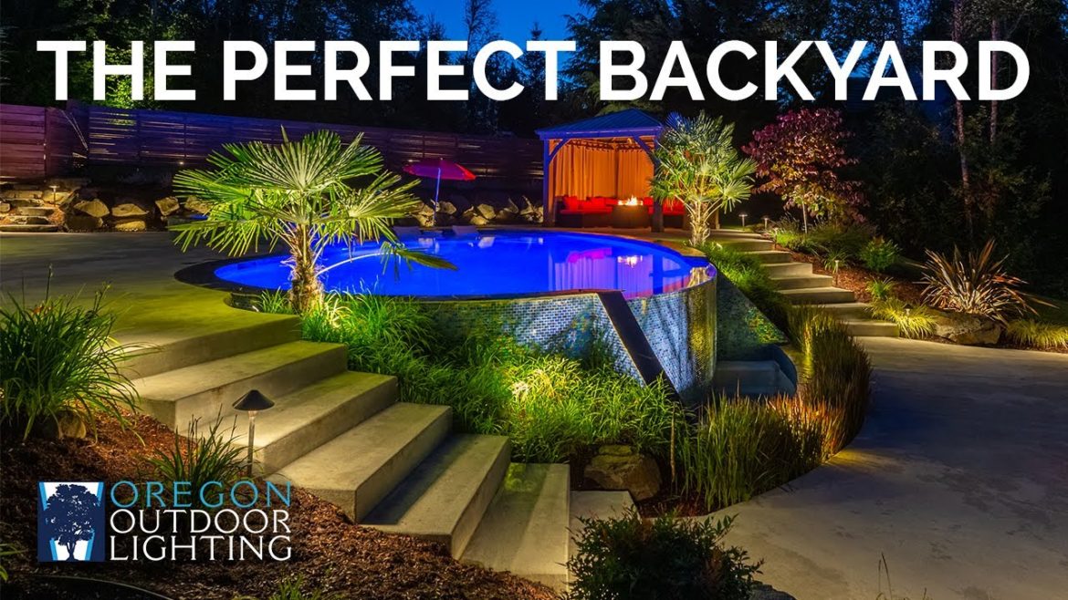 Backyard Landscape Lighting Design | Oregon Outdoor Lighting