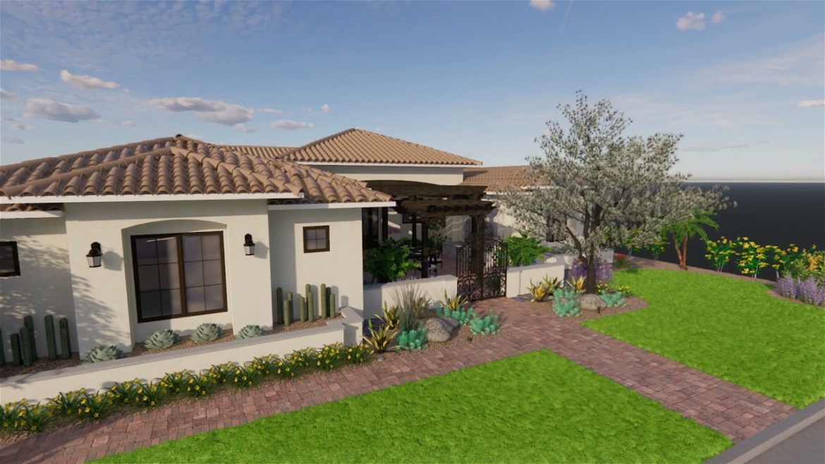 Yuma, Arizona Front Yard Landscape