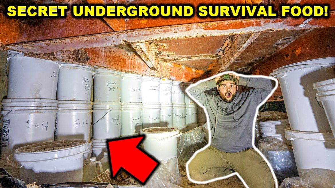 I Found 25 Year Old SURVIVAL FOOD Underground in the MISSILE BUNKER!!! (Taste Test) I Found 25 Year Old SURVIVAL FOOD Underground in the MISSILE BUNKER!!! (Taste Test)