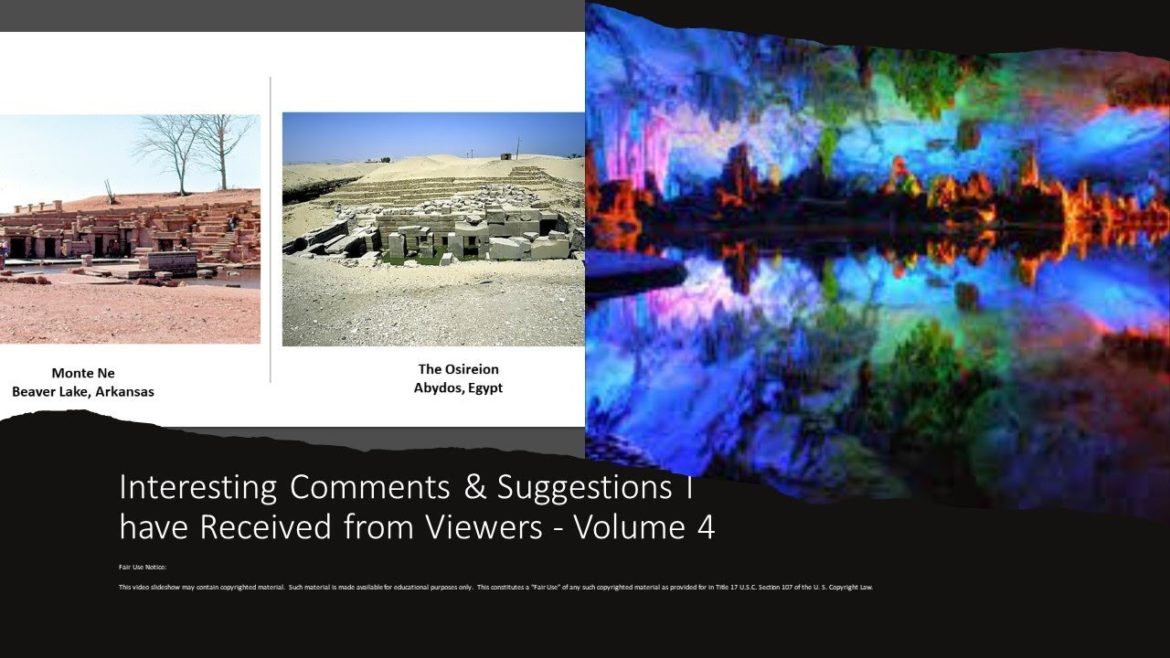 Interesting Comments & Suggestions I have Received from Viewers - Volume 4