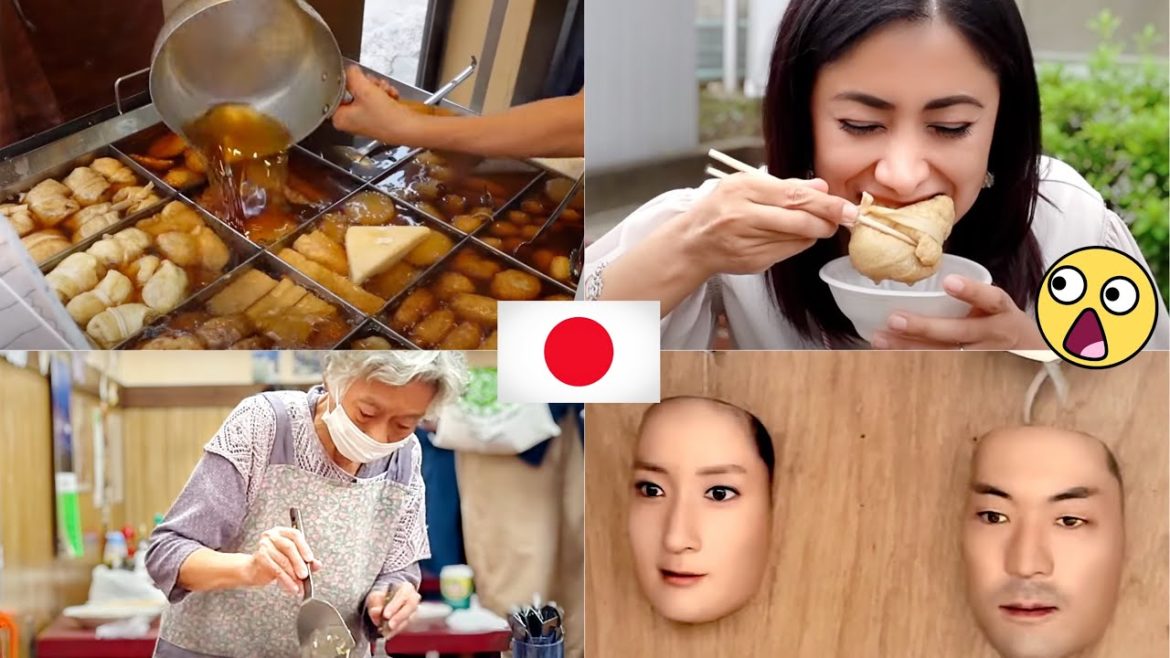 Lo mas RARO de JAPÓN! Máscaras de personas! comida callejera y baños Publicos! ASÍ ES JAPON!