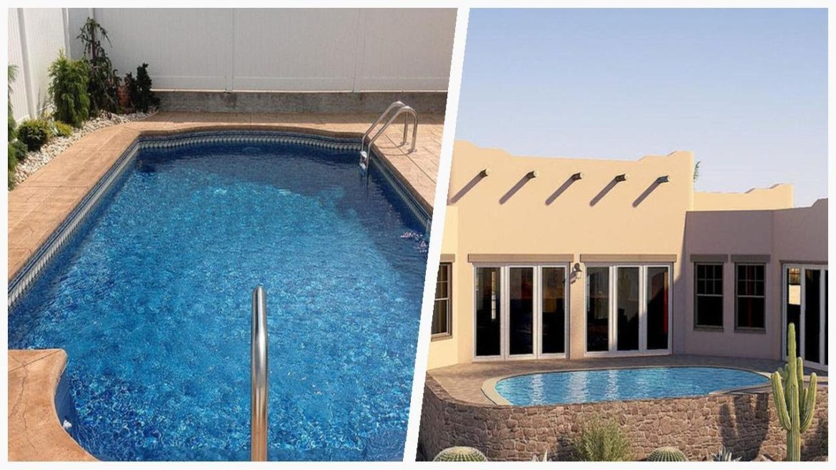 75 Orange Concrete Paver Pool Design Ideas You'll Love ♡