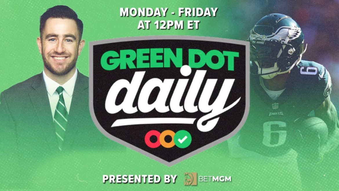 Green Dot Daily! | MNF Best Bets – Commanders at Eagles, CBB Pick & NBA Trends | Presented by BetMGM Green Dot Daily! | MNF Best Bets - Commanders at Eagles, CBB Pick & NBA Trends | Presented by BetMGM