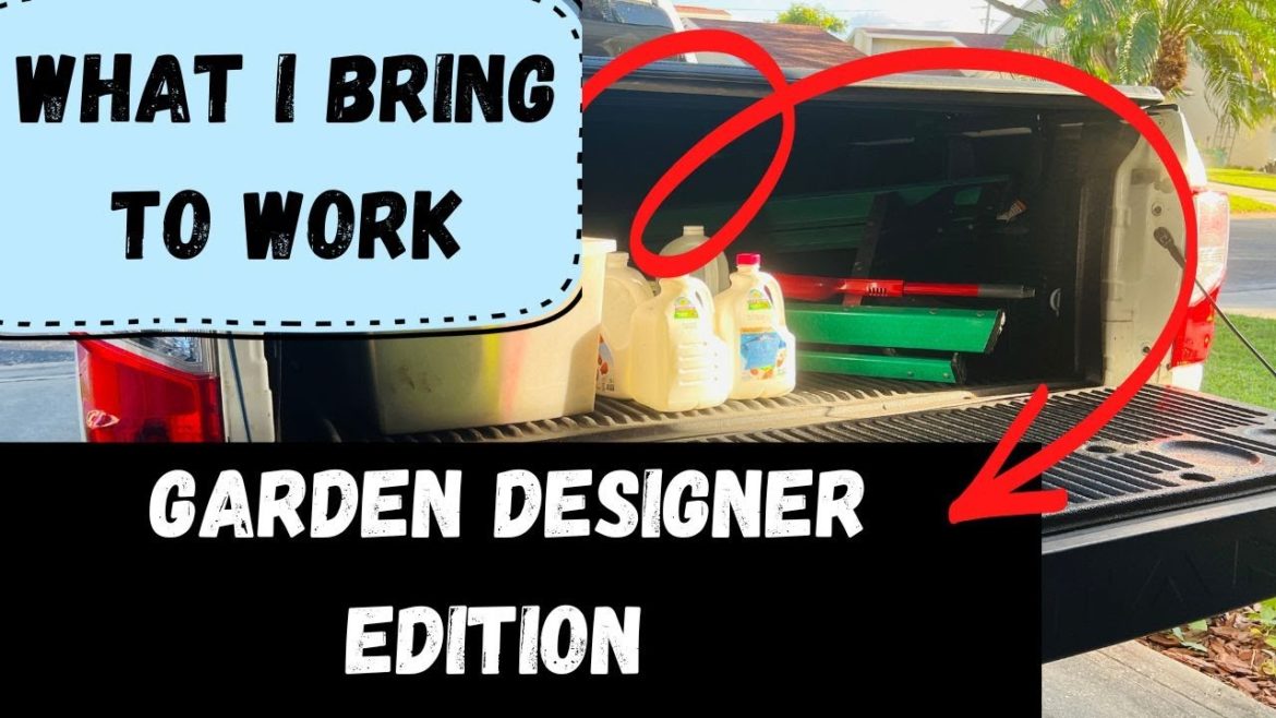 Getting Ready For Work | Garden Designer Edition