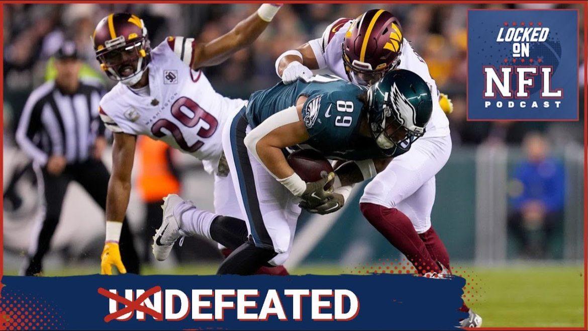 Philadelphia Eagles no longer undefeated after MNF loss to Washington Commanders Philadelphia Eagles no longer undefeated after MNF loss to Washington Commanders